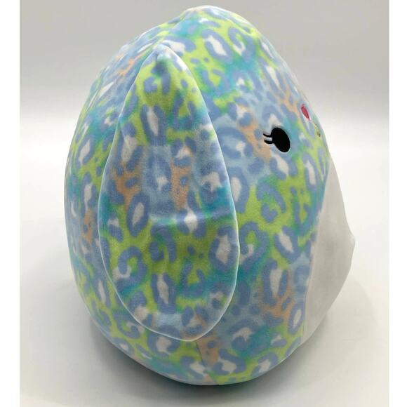 Squishmallows Kelly Toys Elizabella 14 inch Blue Plush Stuffed Toy NEW Rabbit - Picture 4 of 13